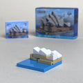 Mini Sydney Opera House MOC Brick Set Come with Box and Manual