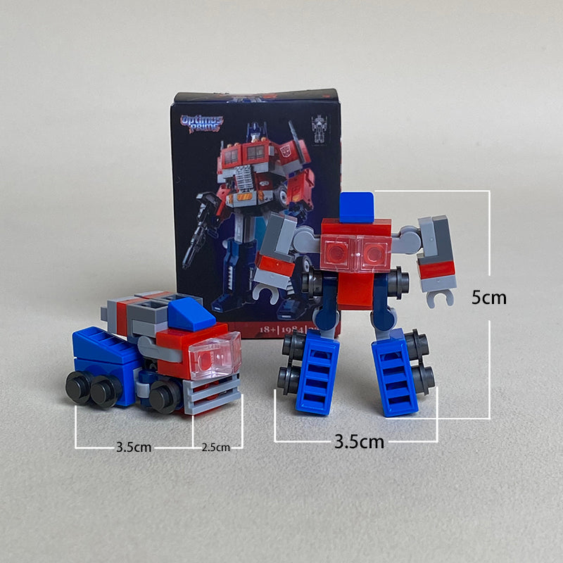 Optimus Prime Mini MOC Set Come with Box and Manual