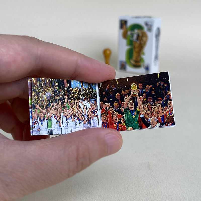 2026 FIFA World Cup Mini Trophy Building Blocks Set, with Instructions & Box