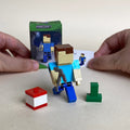 Minecraft Steve Mini MOC Set Come with Box and Manual