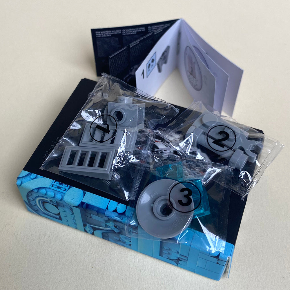 Mini Millennium Falcon MOC Set 75375Plus Come with Box and Manual