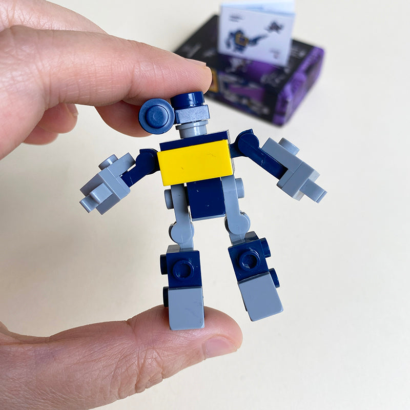 Mini Transformers Soundwave MOC Brick Set Come with Box and Manual