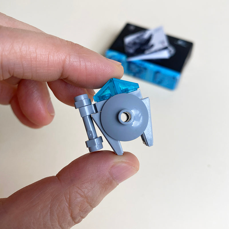 Mini Millennium Falcon MOC Set 75375Plus Come with Box and Manual