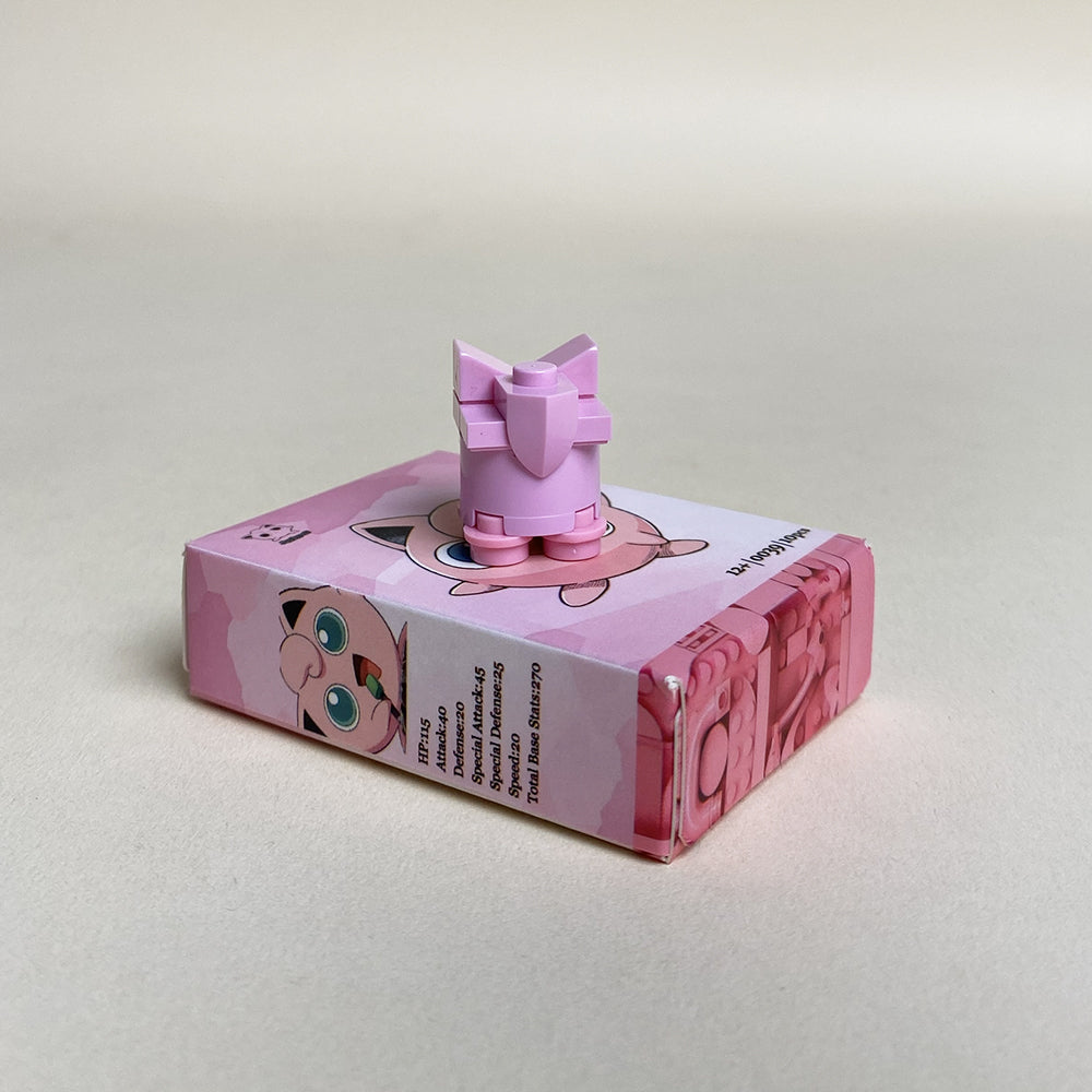 Jigglypuff Mini MOC Set Come with Box and Manual