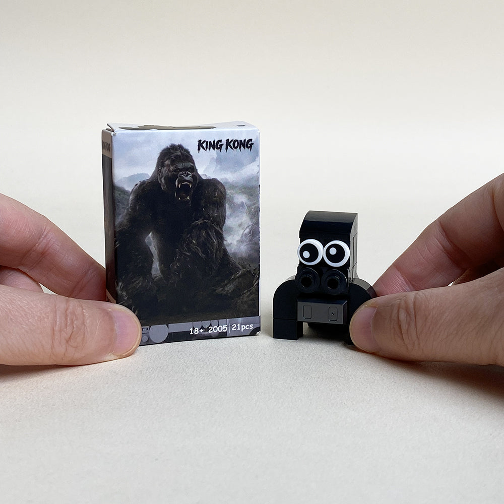 King Kong MiNi MOC set Come with Box and Manual