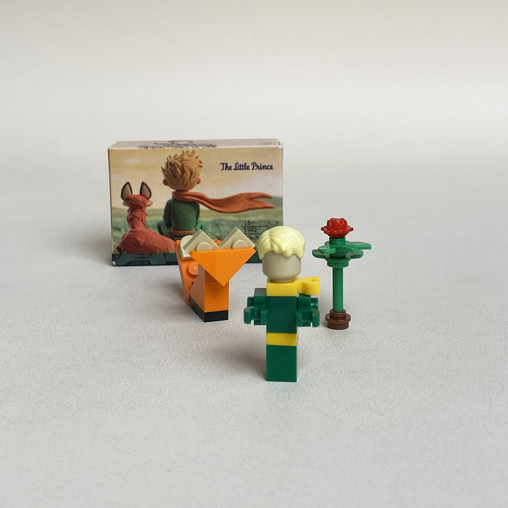 The Little Prince Mini MOC Set Come with Box and Manual