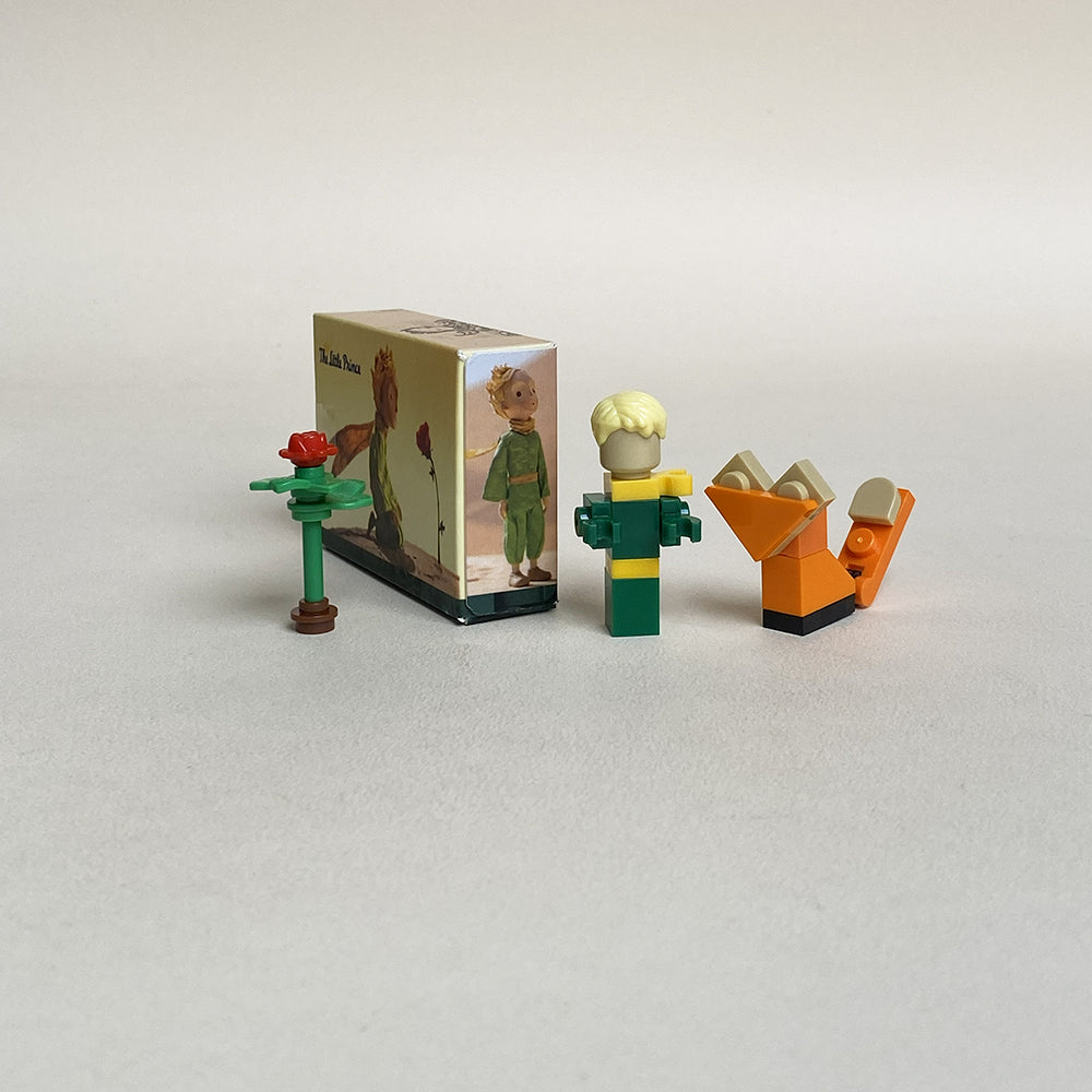 The Little Prince Mini MOC Set Come with Box and Manual