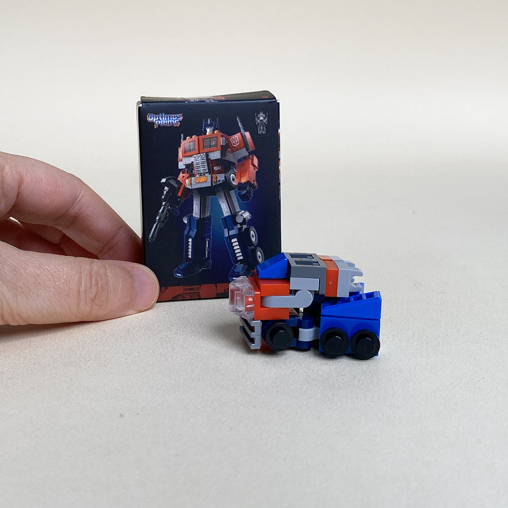 Optimus Prime Mini MOC Set Come with Box and Manual
