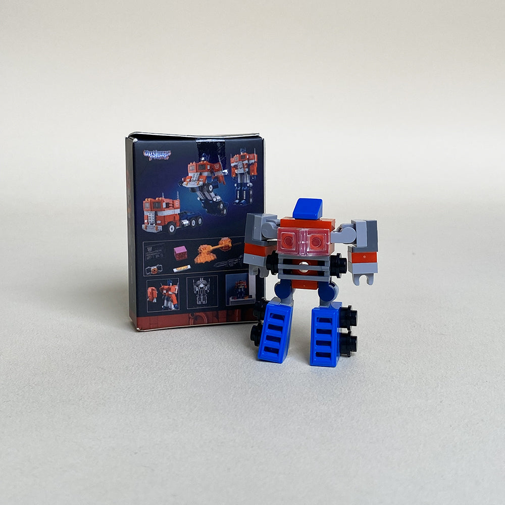 Optimus Prime Mini MOC Set Come with Box and Manual