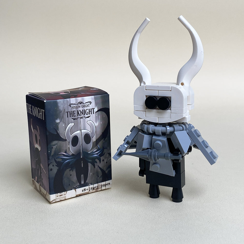 The Knight Hollow Knight Little Ghost MOC Set Come with Box and Manual