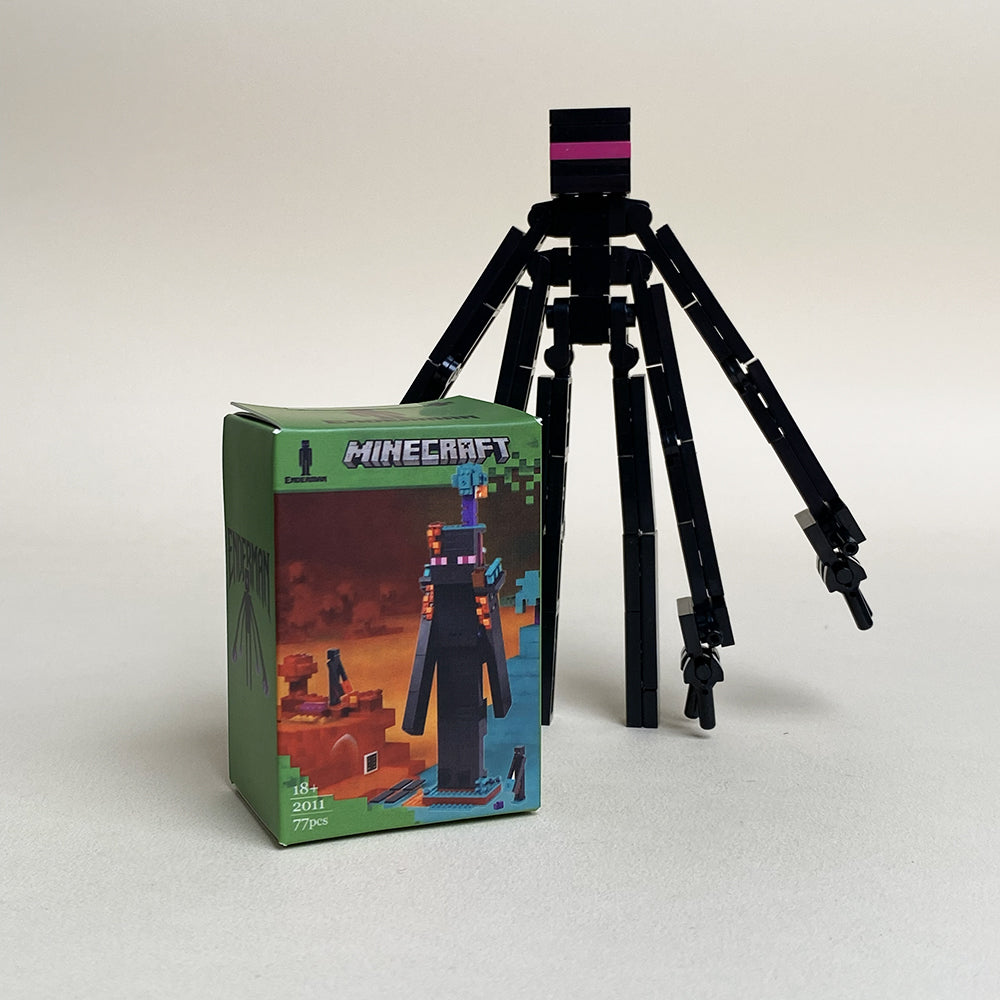 Mutant Enderman Mini MOC Set Come with Box and Manual