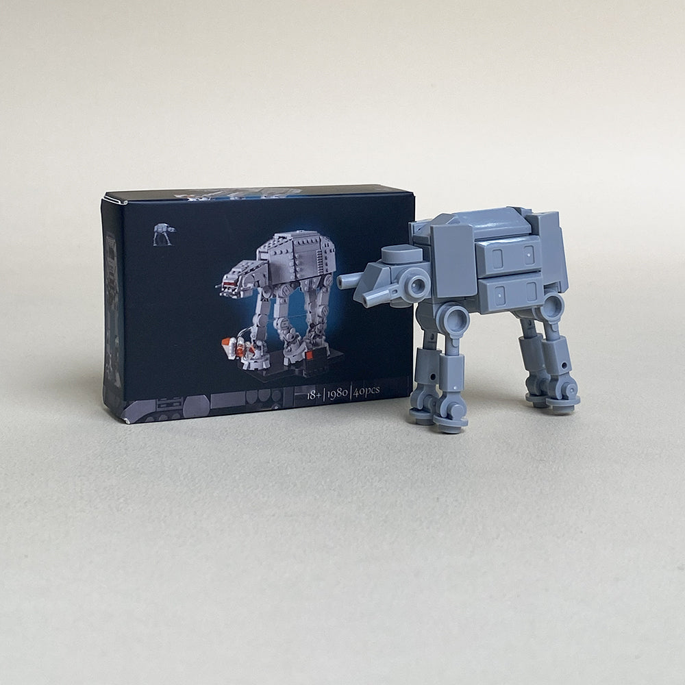 AT-AT Walker Mini MOC Set Come with Box and Manual