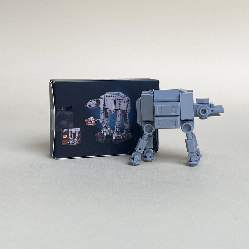 AT-AT Walker Mini MOC Set Come with Box and Manual