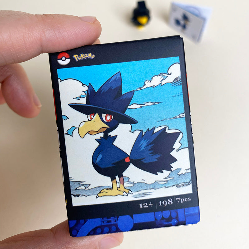 Mini Pokémon Murkrow MOC Set Come with Box and Manual
